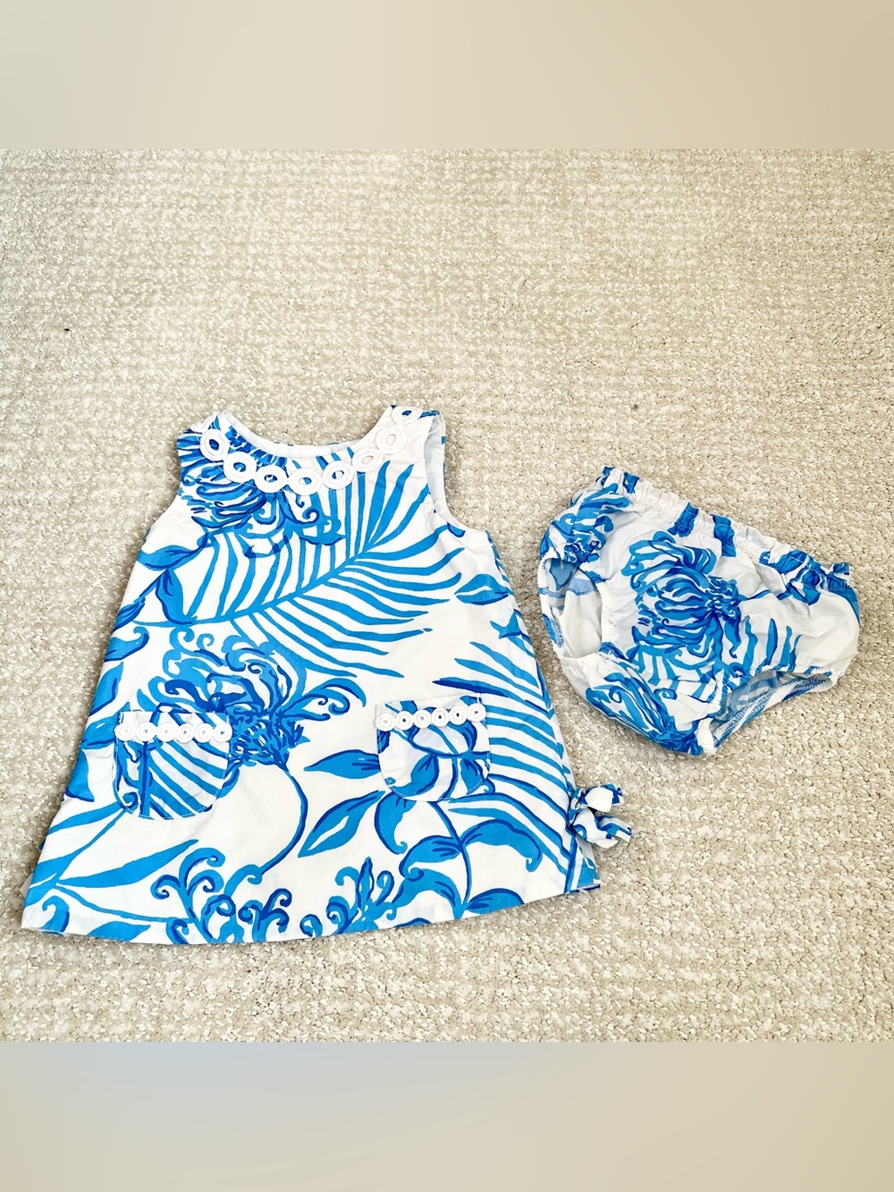 Lilly Pulitzer Baby Shift dress Glisten In The Sun Size 12-18 months